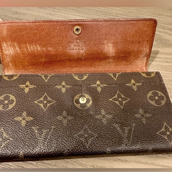 LV Vintage Porte Monnaie a credit Long Wallet - Picture 3 of 14